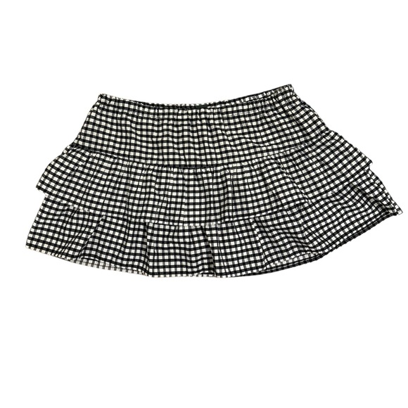 wild fable Dresses & Skirts - WILD FABLE GINGHAM TIERED MINI SKIRT